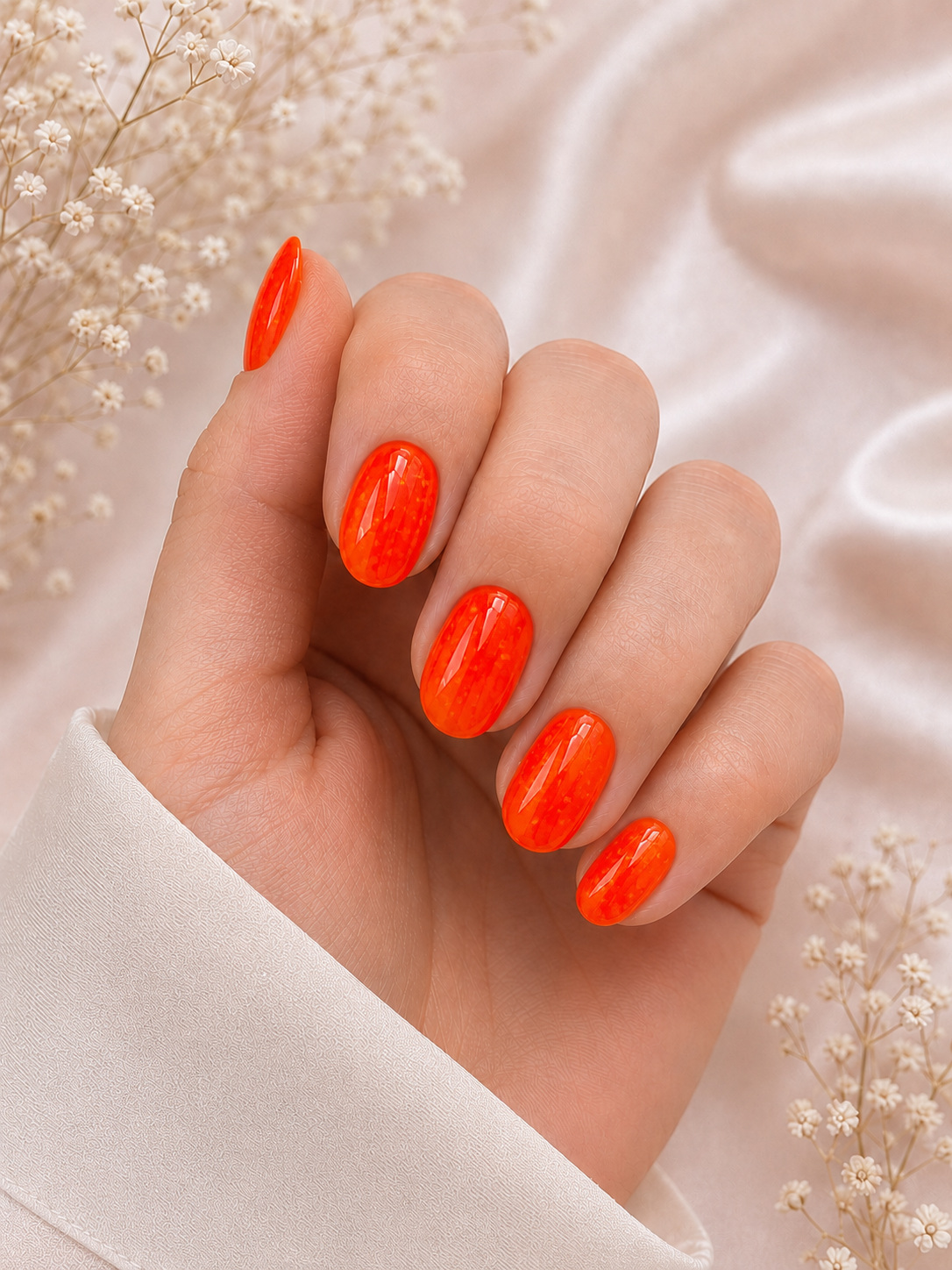 Citrus DNKa 18 nail look