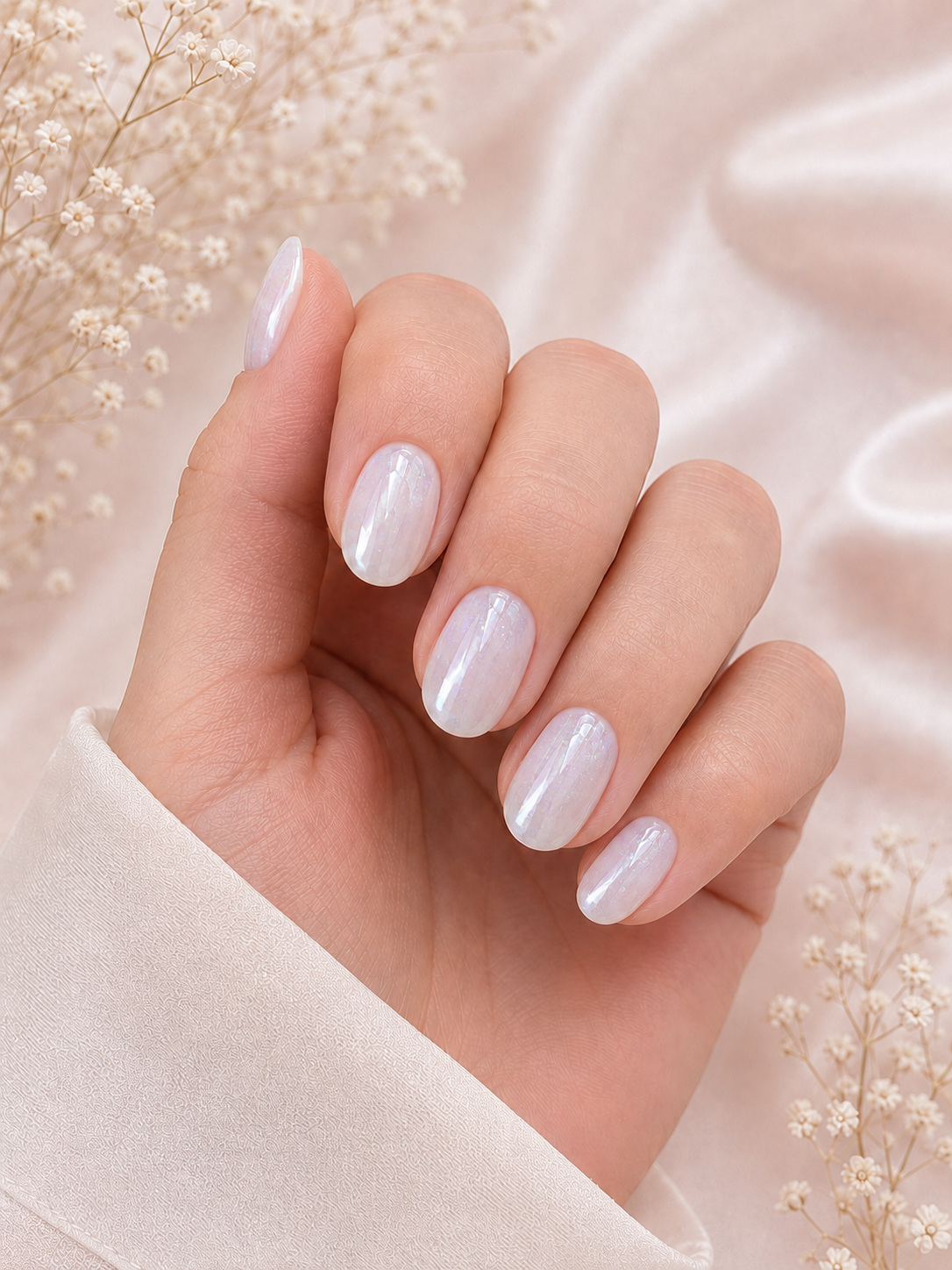 Crystal Base 4 nail look