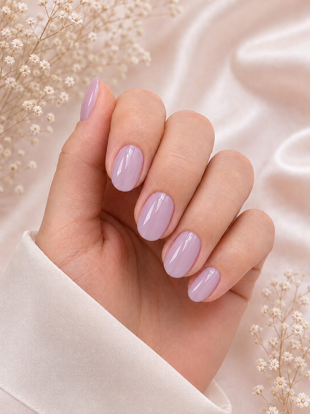 T. Yogurt nail look